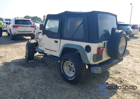 1998 Jeep Wrangler / Tj Sport из США, поврежденный, VIN 1J4FY19S1WP701461